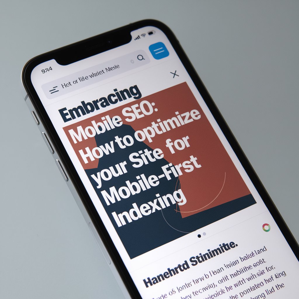 Embracing Mobile SEO: How to Optimize Your Site for Mobile-First Indexing