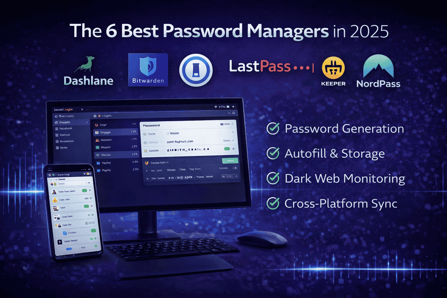 The 6 Best Password Managers In 2026