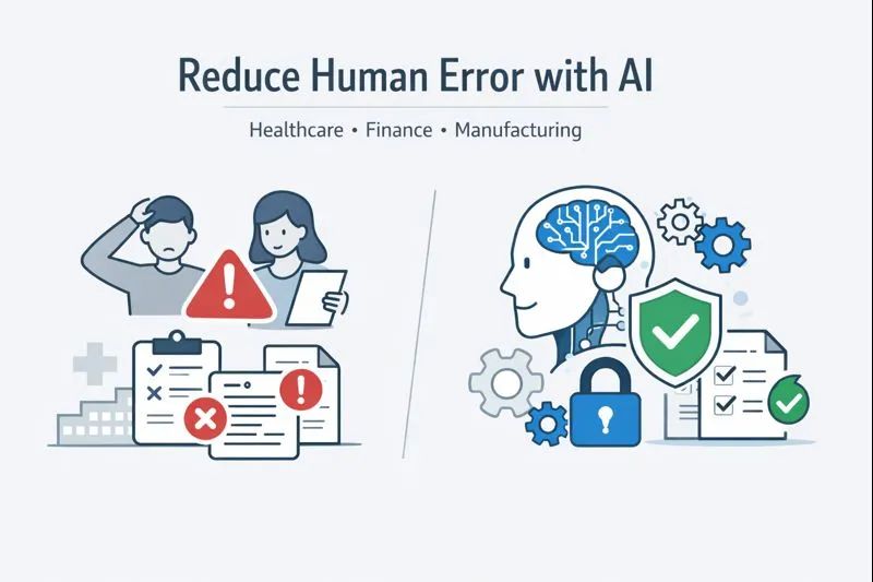 How To Reduce Human Error in Regulated Industries With AI